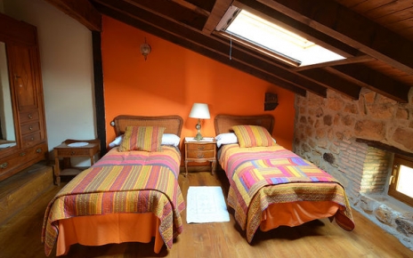 Bedroom 4 with skylight